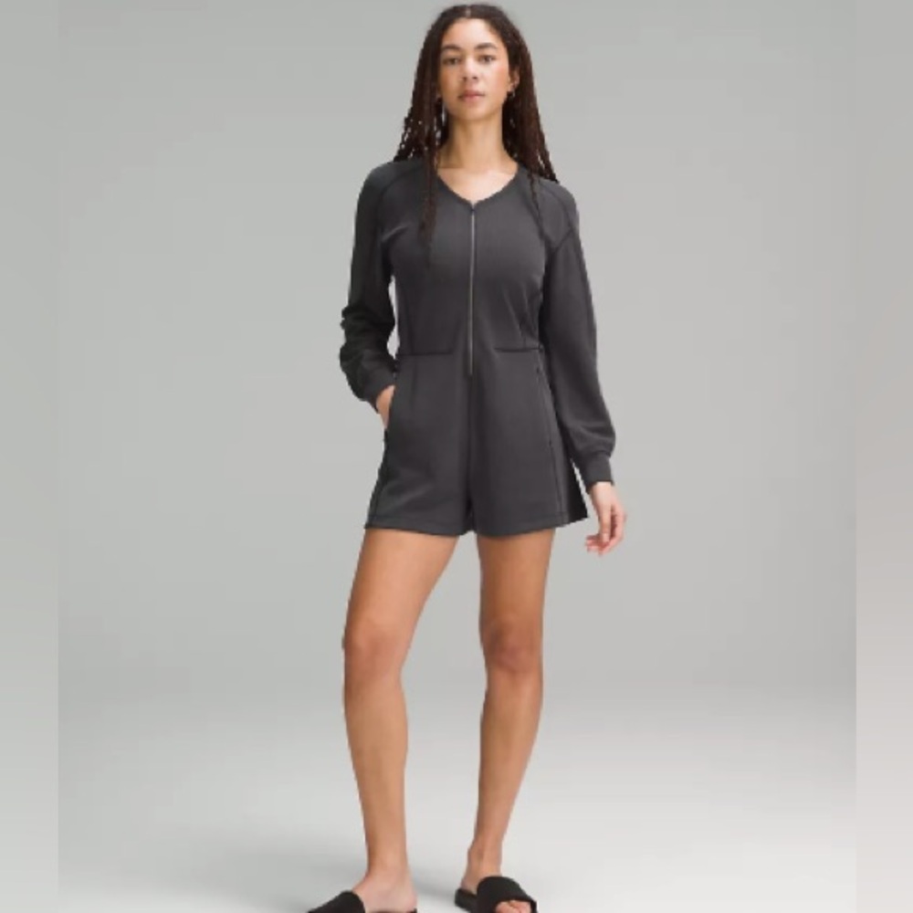 Lululemon Ribbed Softstreme Long-Sleeve Romper